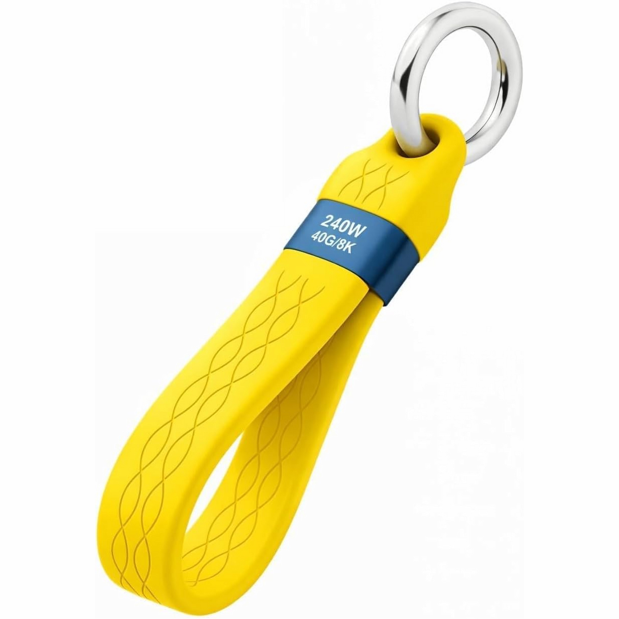 USB C Charging Cable Keychain